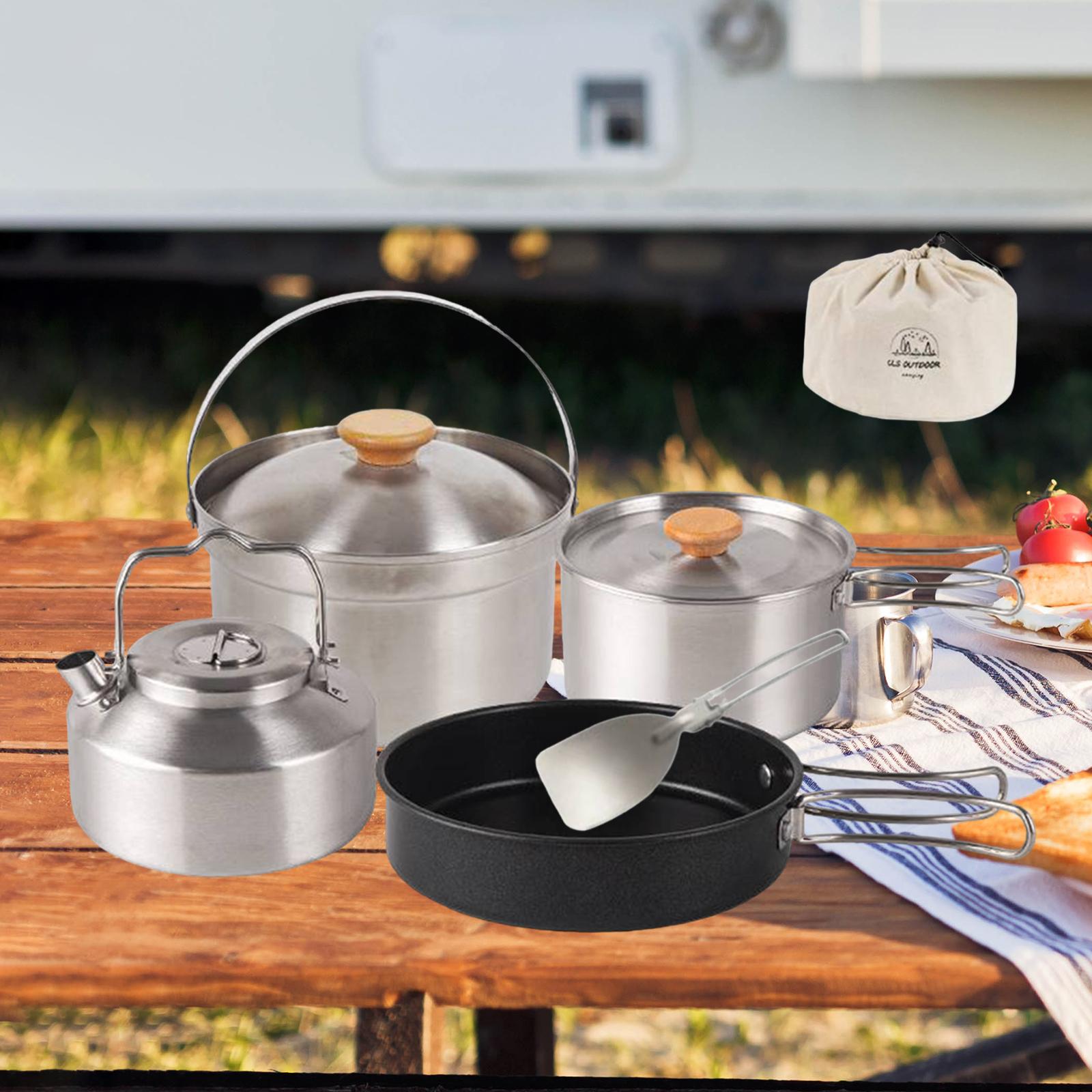 Paella Pan Steel - 캠핑 조리기구 휴대용 논스틱 프라이팬, 티포트,