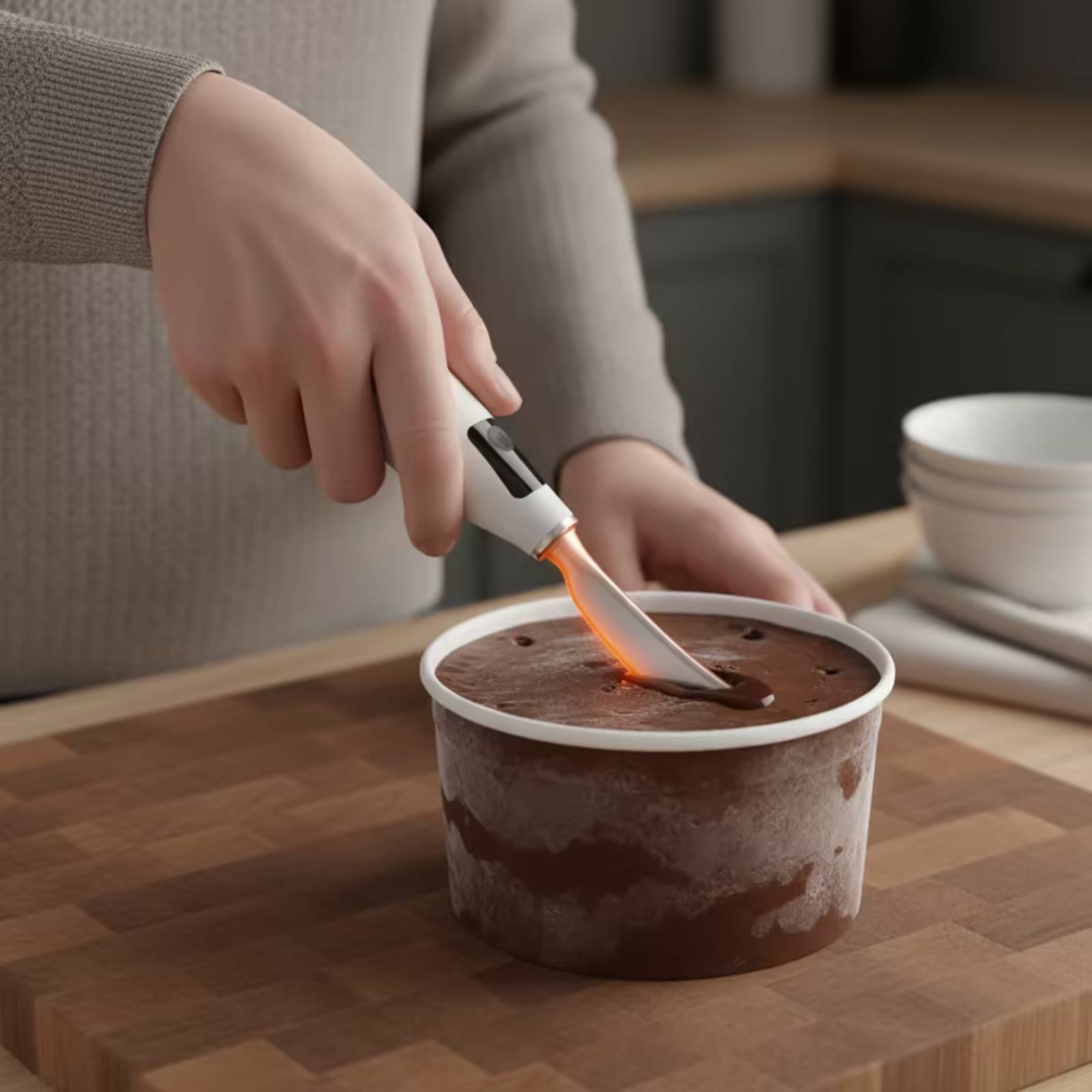 충전식 무선 전기 아이스크림 스쿱, 가정 요리사, 디저 - Home Cooking Usa 리뷰 및 가격