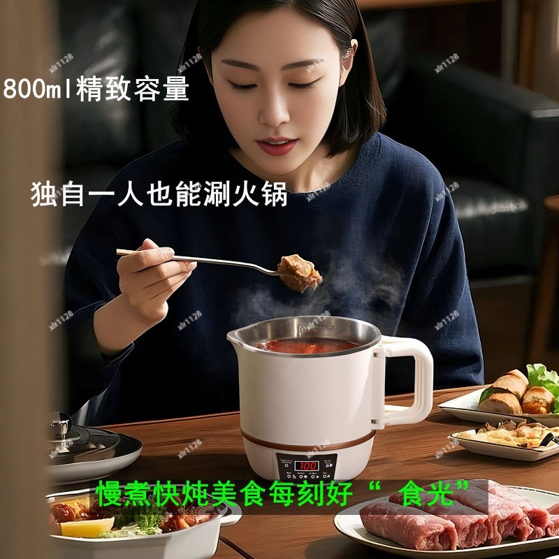 휴대용 전기 핫팟, 이중 전압 호환, 여행 및 가족 식 - Hot Pot Portable Dual 리뷰 및 가격