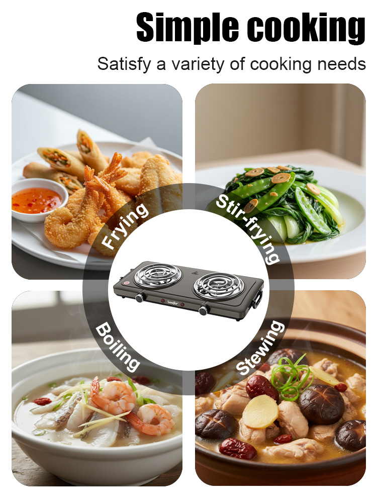 소니퍼 SF-3070 더블 전기 핫플레이트 2000W  - Hot Pot Portable Dual 리뷰 및 가격