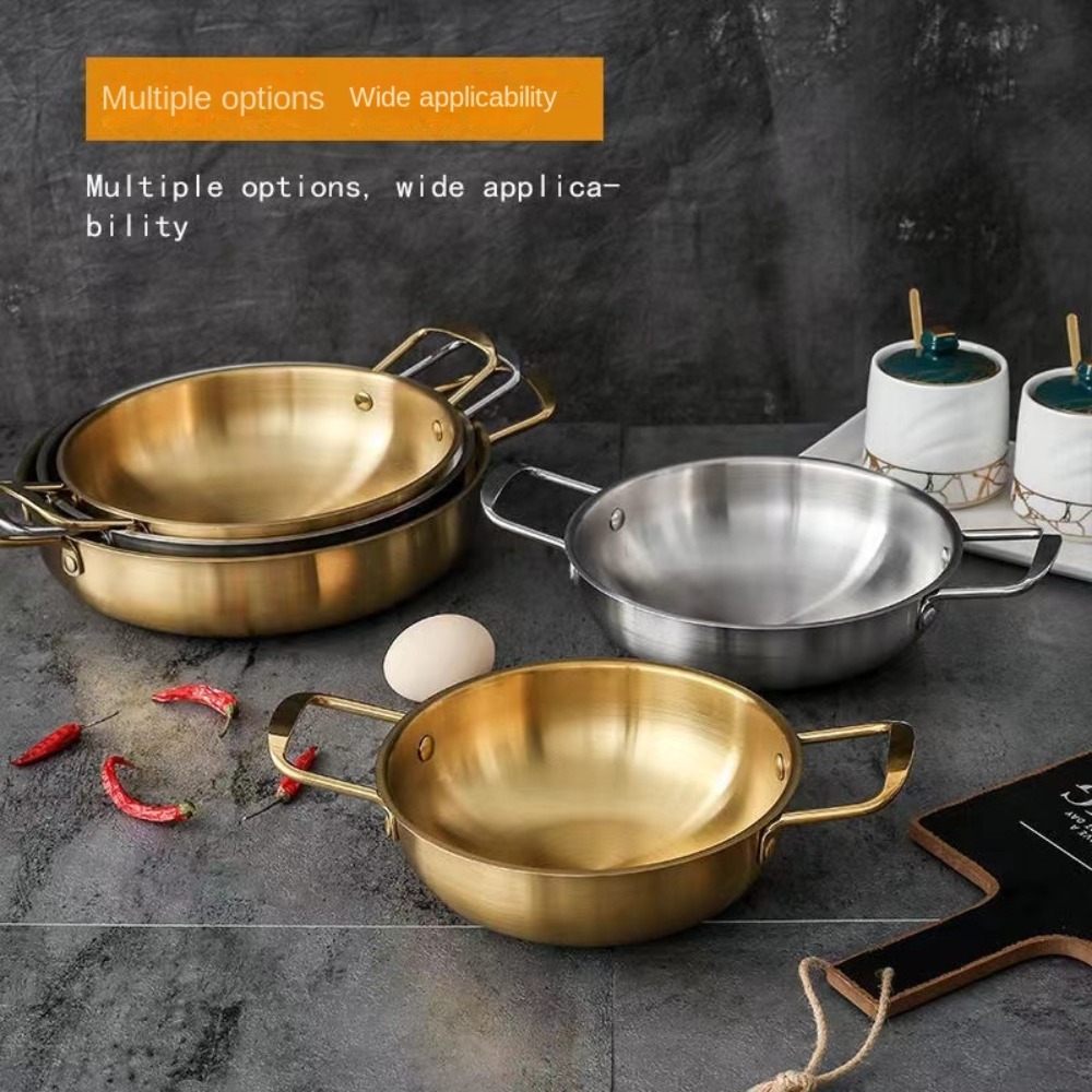 손잡이가 달린 스테인리스 스틸 조리기구, 건조 냄비,  - Paella Pan Steel 리뷰 및 가격
