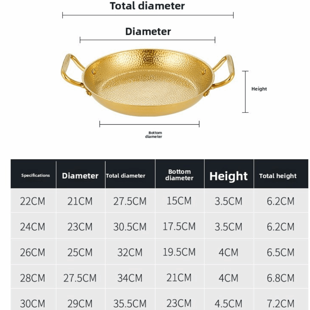 스테인리스 스틸 해산물 빠에야 팬 18-30cm 스키야 - Paella Pan Steel 리뷰 및 가격