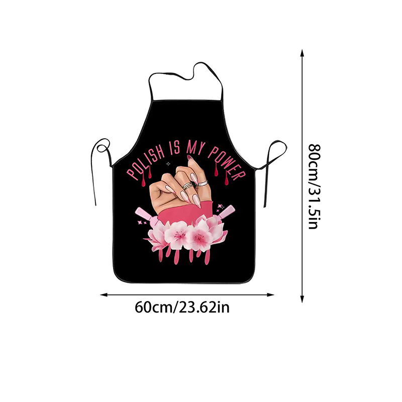 1Pcs 네일 아트 인쇄 뷰티 주방 여성 앞치마 가정용 - Home Cooking Usa 리뷰 및 가격